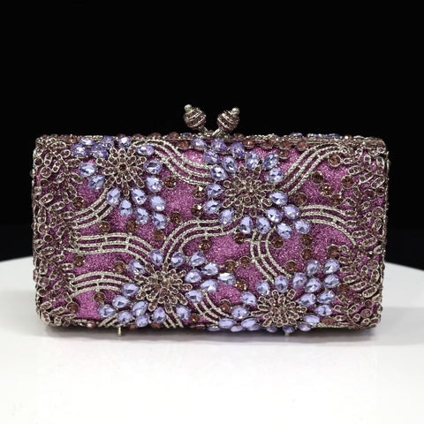 Elegant bespoke clutch evening purse