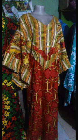 Elegant bespoke  free party gown