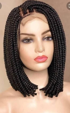 Closure Lace Braided Hair Wig