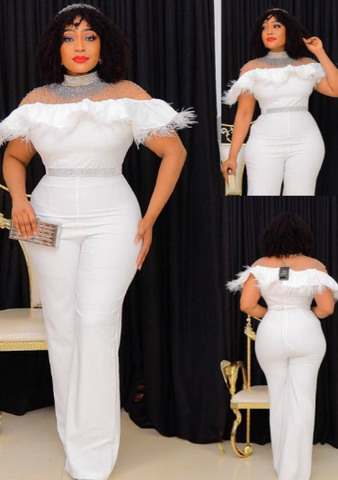 Serenity White Jumpsuit